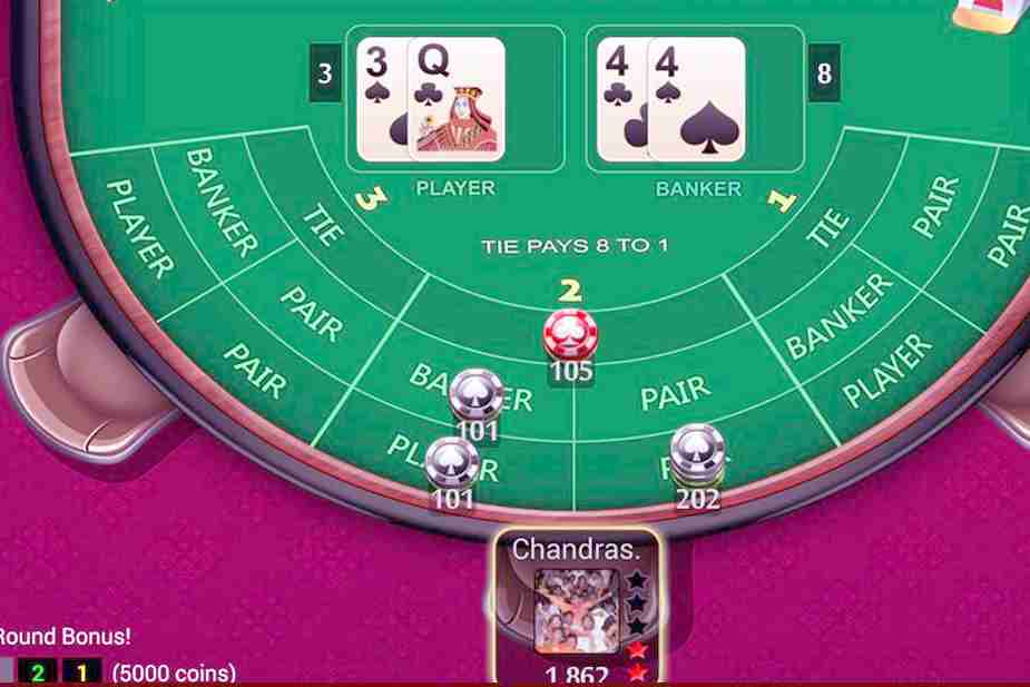 baccarat rules online